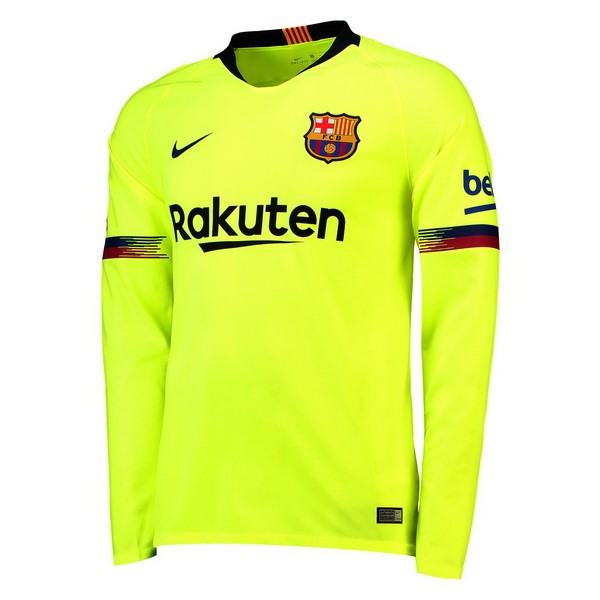 Camiseta Barcelona Segunda equipación ML 2018-2019 Verde